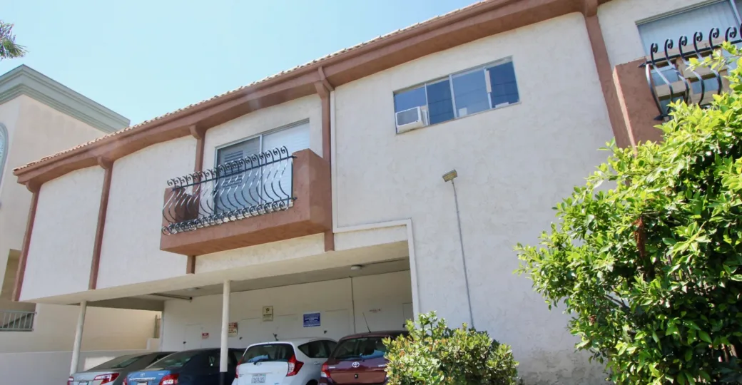 large building with big parking in 11959 Nebraska, west la