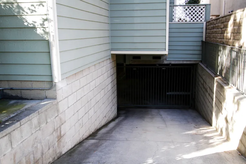 The private parking space for 2474 Centinela