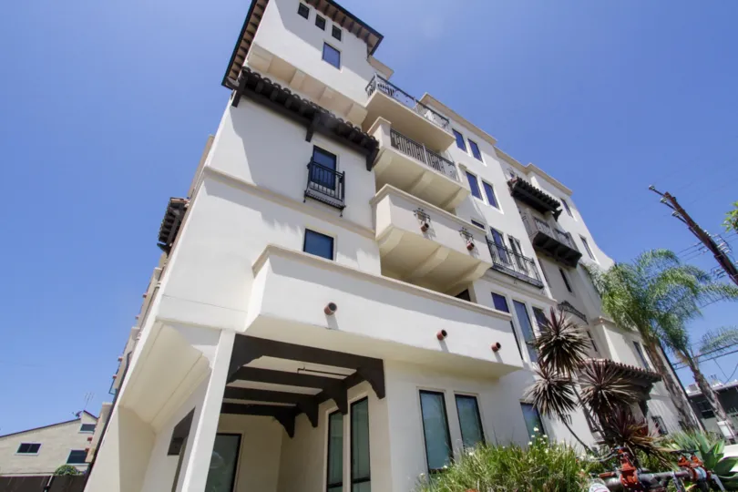 The beautiful architecture seen at Avenida Prosser in West LA