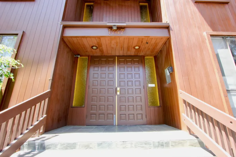 clean wooden finish of apartment 1747, Barry West, California