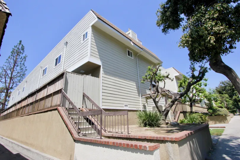 Bayberry Square and her iconic looking modern homes, West LA, California