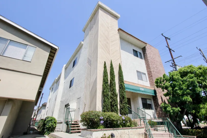 Beautiful structure of Brockton Chateau Apartment, West La, California