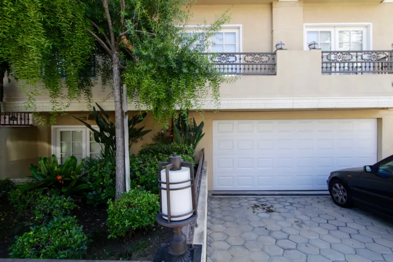 Private parking for Granville Townhomes