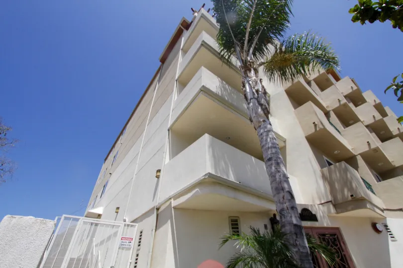 The balconies located at Louisiana Heights in West LA