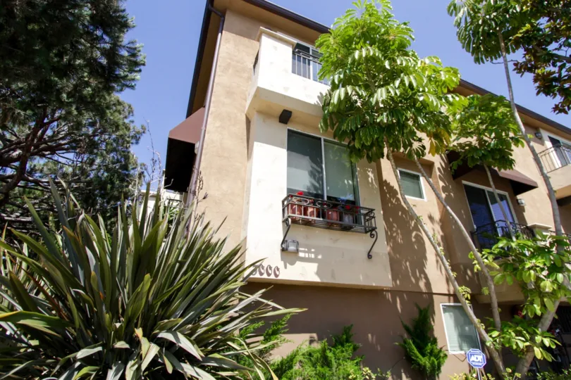 Private balconies for units within National Villas