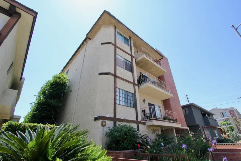 Balconies and gardens make this apartment magical like disney