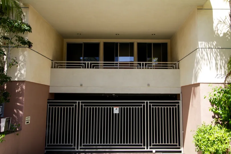 The parking for The Courtyard Villas in West LA