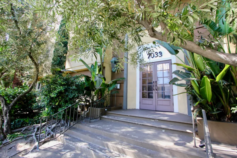 The entryway into the Portofino