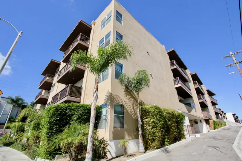 The view of Tremont Condominiums in Westchester, California