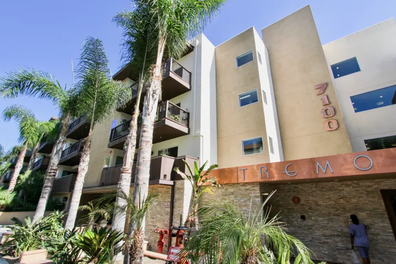 The structure of Tremont Condominiums in Westchester, California