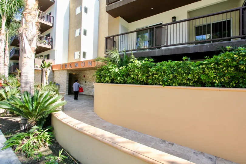 The plants around Tremont Condominiums