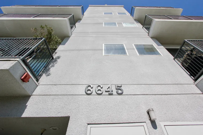 The address on the Tulip Gardens building