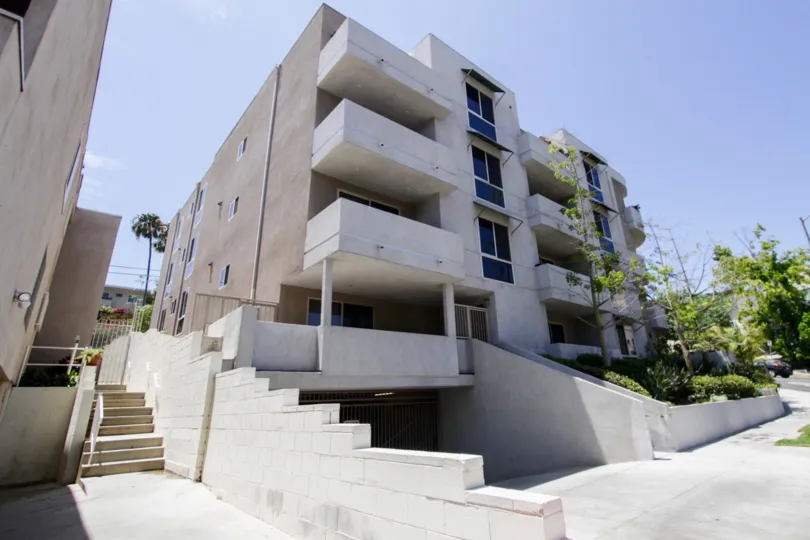The parking for 1551 Manning in Westwood