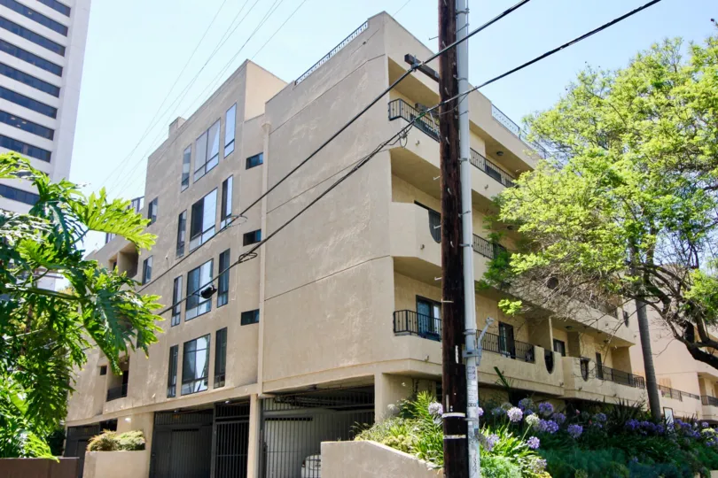 Street view of 1726 Bentley Regency, Westwood, California
