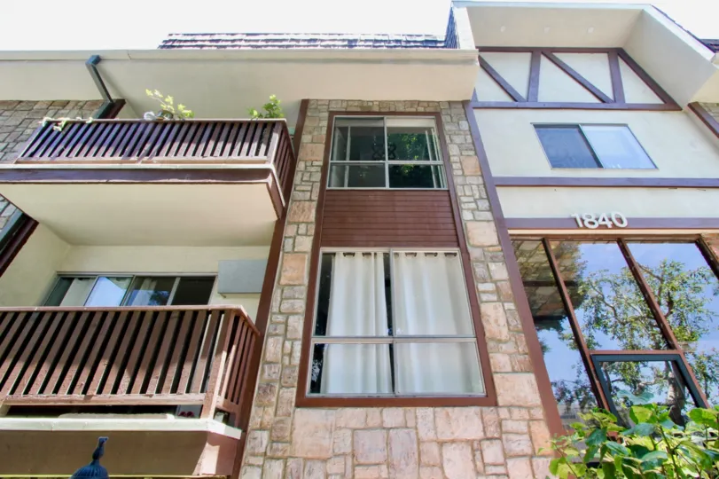 High View of 1840 Camden apartment, Westwood, California
