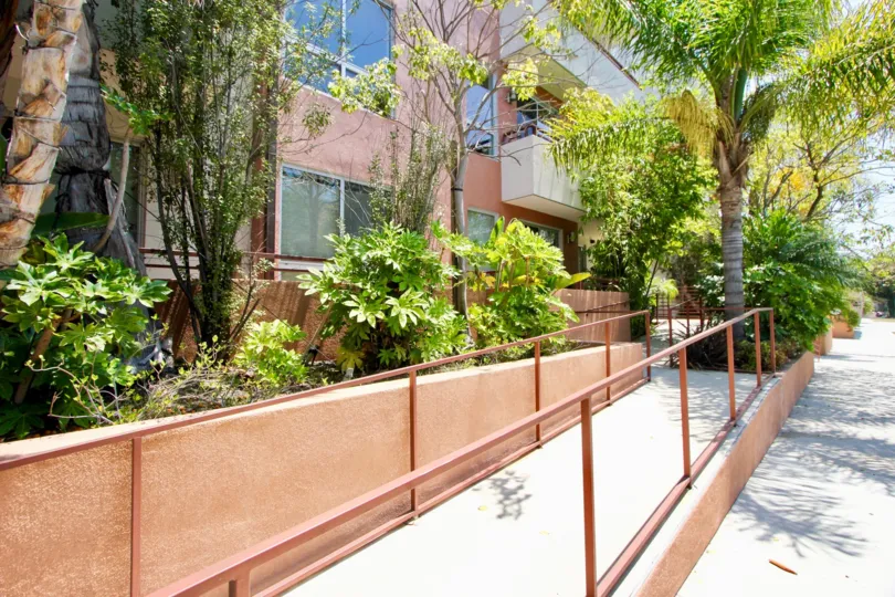 THE BUILDING IS 2010 BEVERLY GLEN IT IS VERY NICE BUILDING IN OUT SIDE TREES IS VERY WONDERFUL VIEWS