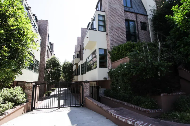 The driveway into 2323 On The Glen in Westwood