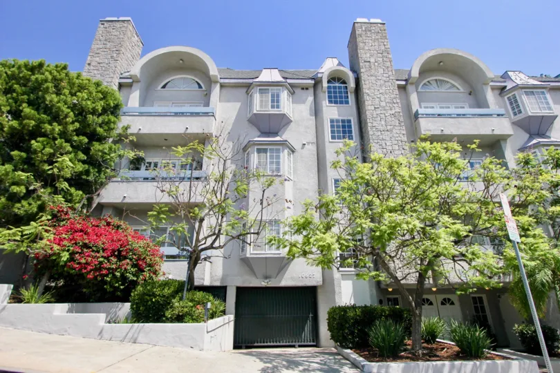 Mega View and neighborhood of Ashton Place, Westwood, California