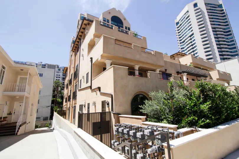 The Ashton Trieste building in Westwood