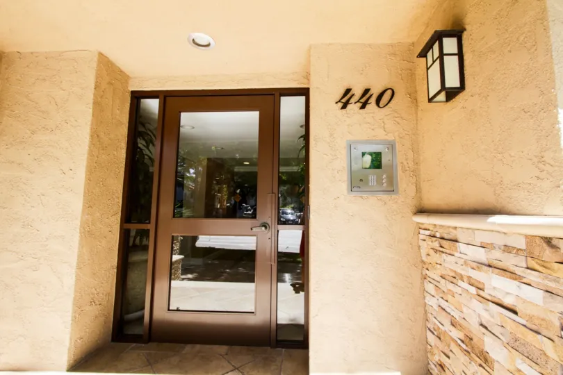 The entrance ino Bel Air West in Westwood