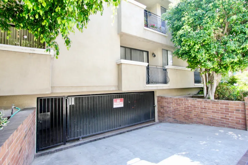 The bentley garden apartment have underground parking facility and gates, plants