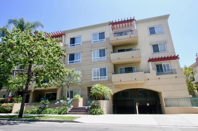 Majestic buildings of Bently Green, Westwood, California