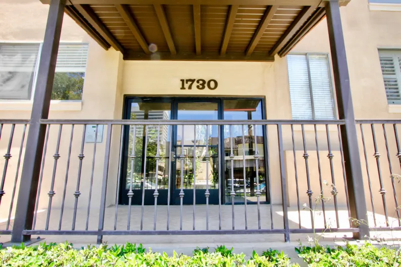 CAMDEN II IS IN THE CITY OF WESTWOOD AND IN THE STATE OF CALIFORNIA. 1730 IS WRTITTEN ON THE WALL