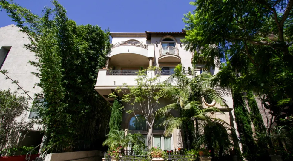 The Camden Village building in Westwood