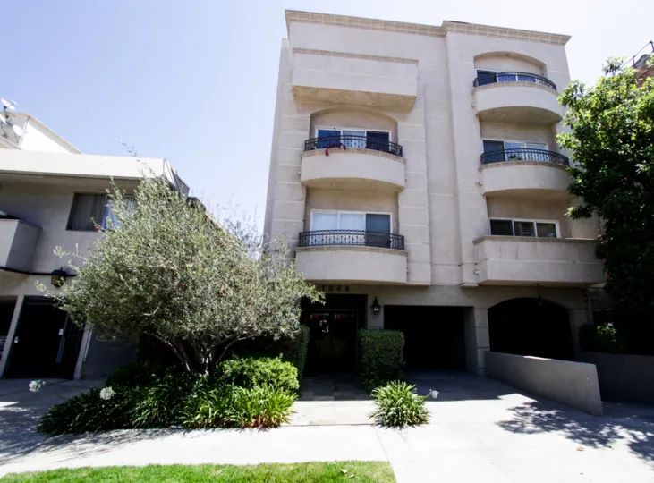 The Chateau Glendon building in Westwood