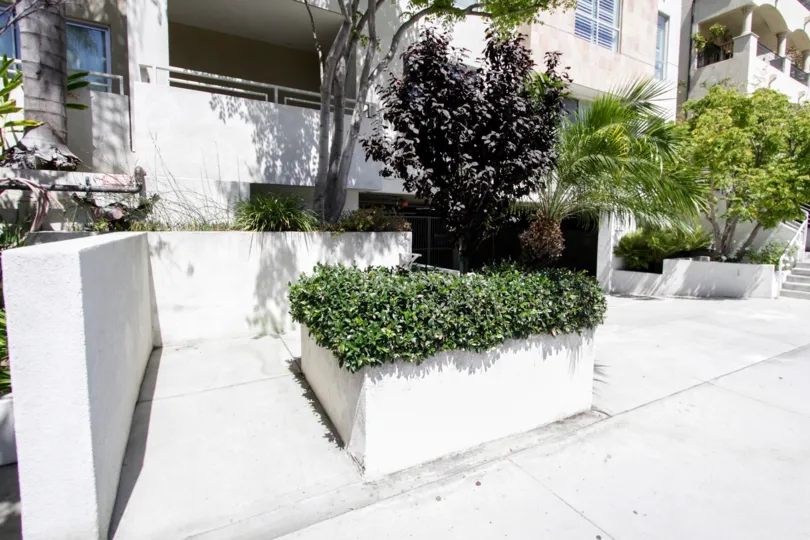 The parking for Glen Court