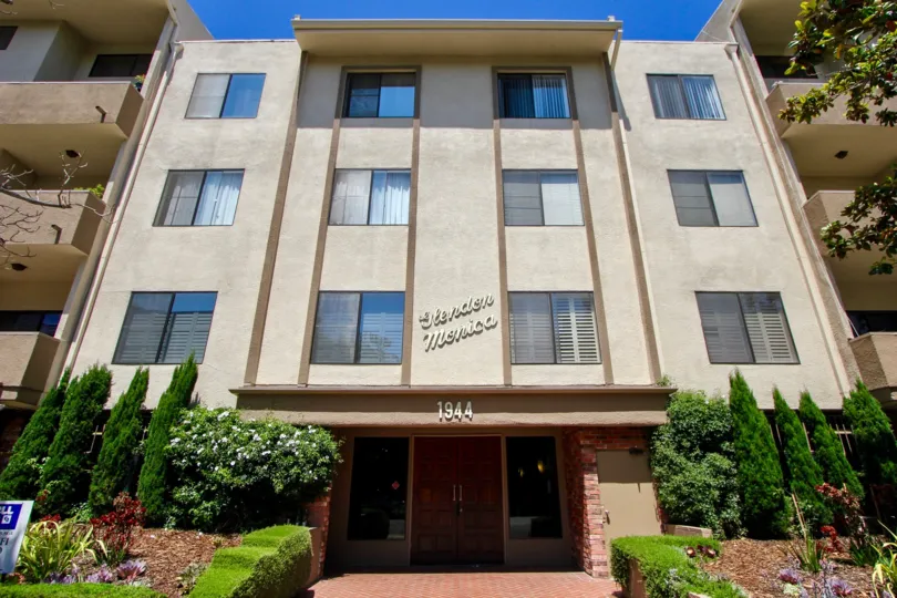 THE BUILDING NAME IS GLENDON MONICA IT IS VERY LARGE AND WONDERFUL
