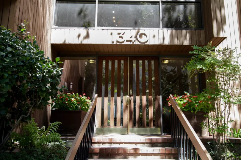 The entrance into Glenridge Townhomes in Westwood