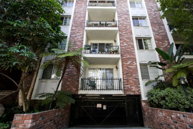 The balconies at Kelton Place