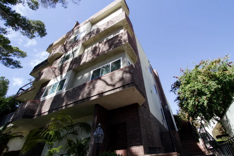 The balconies at Kelton Terrace
