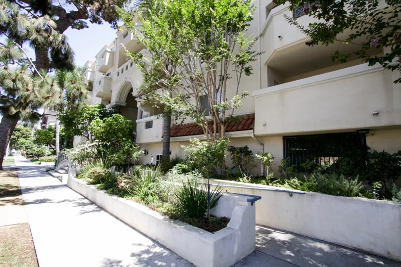 The balconies seen at Malcolm Villas