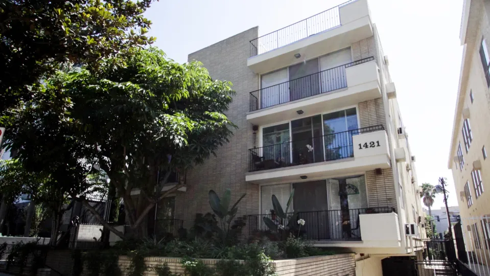 The Midvale Condos building in Westwood