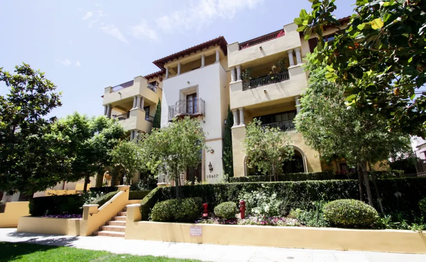 The Tuscany Villas building in Westwood