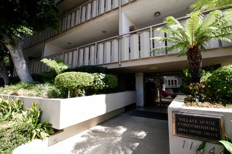 The entryway into the Village House