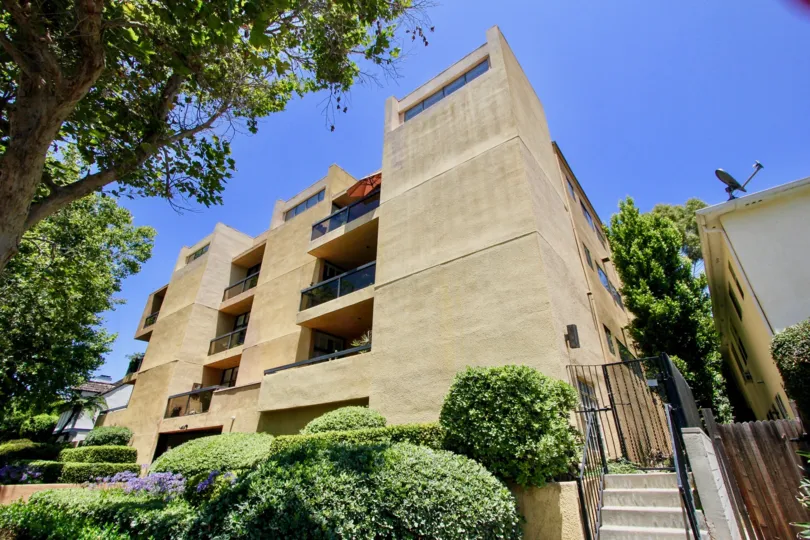 Walden Condos and her majestic buildings and neighboring greenery, Westwood, california