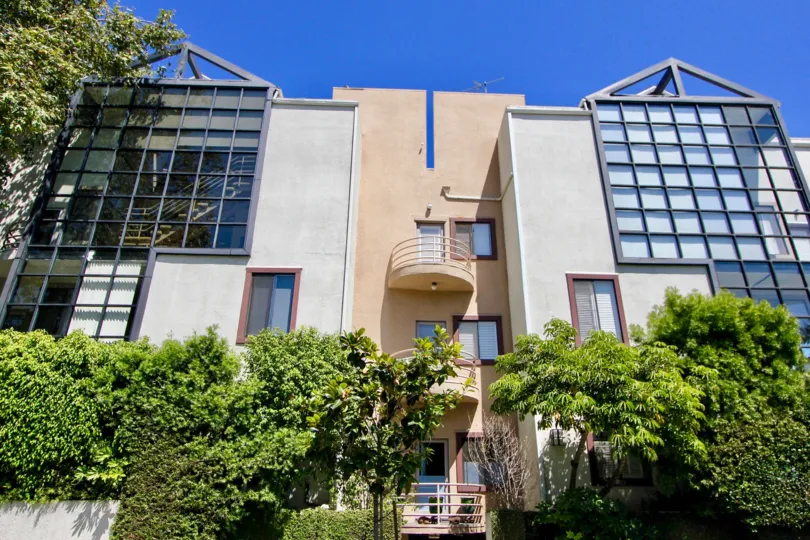 Beautiful and strong West Breeze Apartment with it's glassy design, Westwood, California