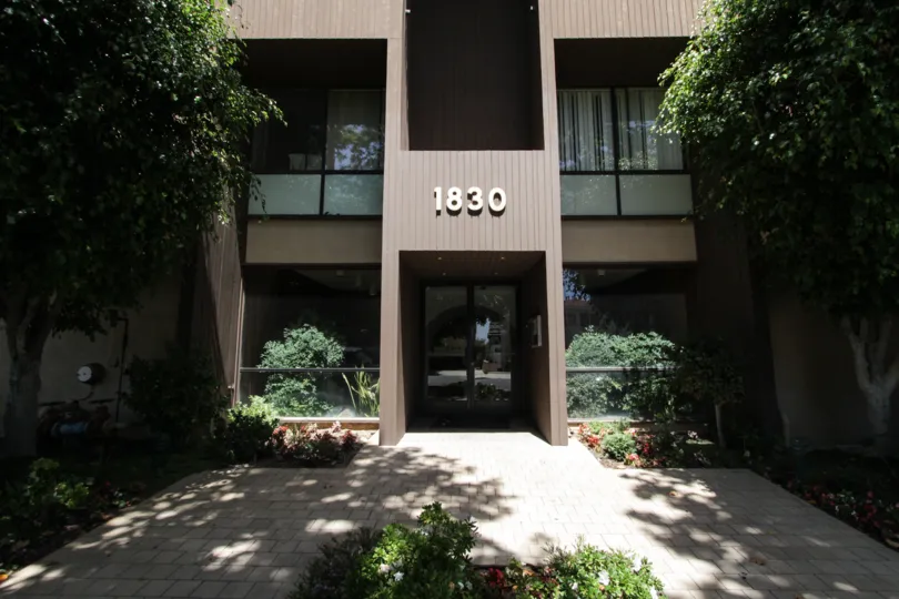 The entryway into Westholme Executive in Westwood