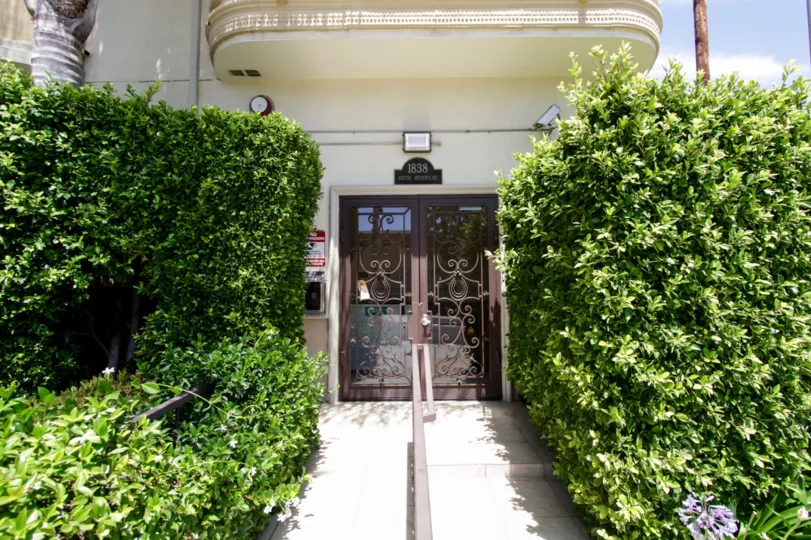 The entrance into Westholme View in Westwood