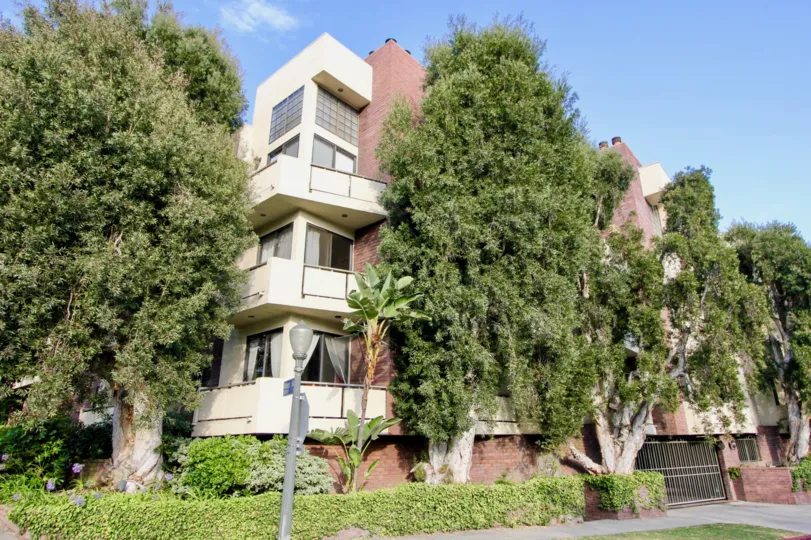 a building with a lot of trees in Westwood Terrace