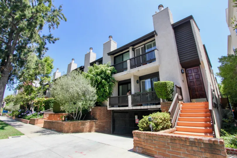 Neatly laid out modern town homes available in Westwood Townhouses, Westwood, California.