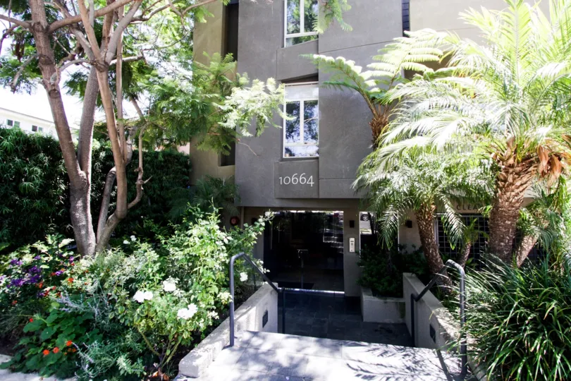 The Wilkins Garden Tower building in Westwood