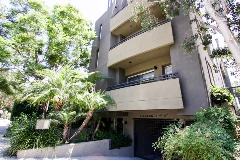 The balconies at the Wilkins Garden Tower