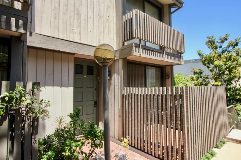 Beautiful Wooden details of Woodvale Village, Westwood, California