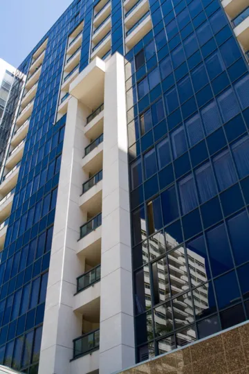 The windows at the Wilshire Lencrest