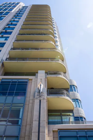 The windows at the Wilshire Lencrest