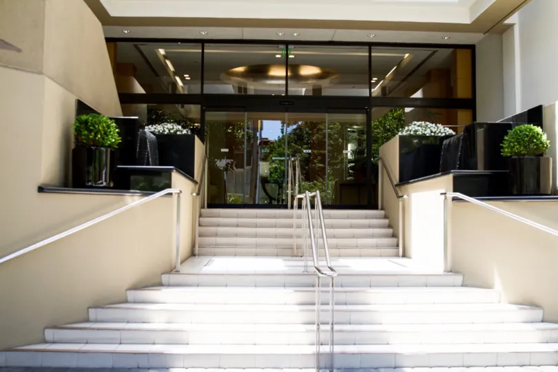 The windows at the Wilshire Lencrest